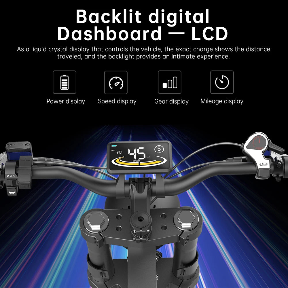 Adults Electric Bike 2000W 48V35AH 55km/h Battery Snow Electric Motorcycles 20“*4.0 Off Road Tyre Mountain Ebike