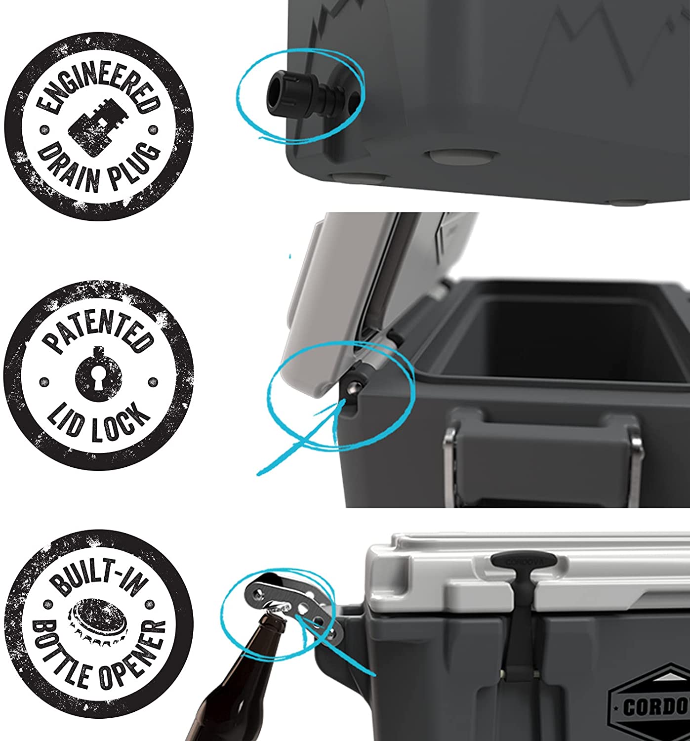 Coolers | Hard Cooler for Camping, Boating & Outdoor Recreation
