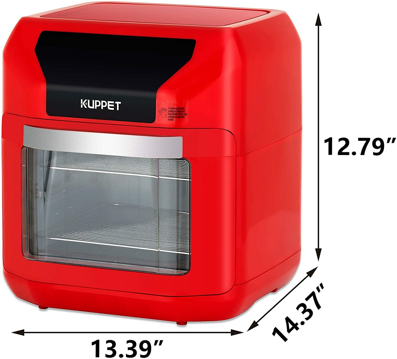 Air Fryer 10QT Electric Hot Air Fryer, Roasting, Reheating & Dehydrating, Touch Screen Oven Oilless Cooker