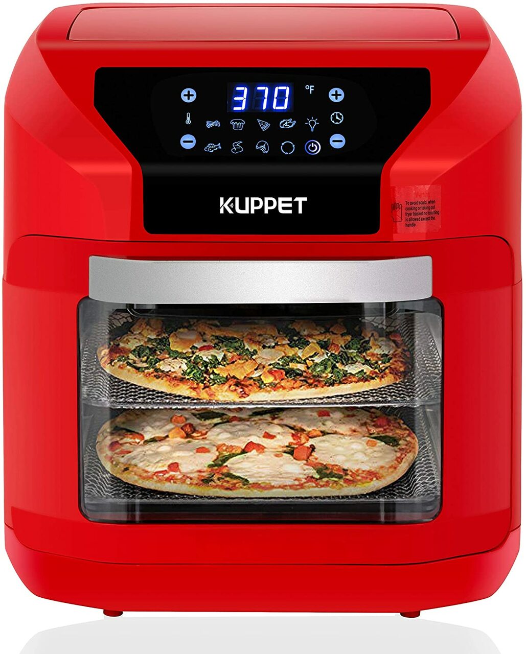 Air Fryer 10QT Electric Hot Air Fryer, Roasting, Reheating & Dehydrating, Touch Screen Oven Oilless Cooker