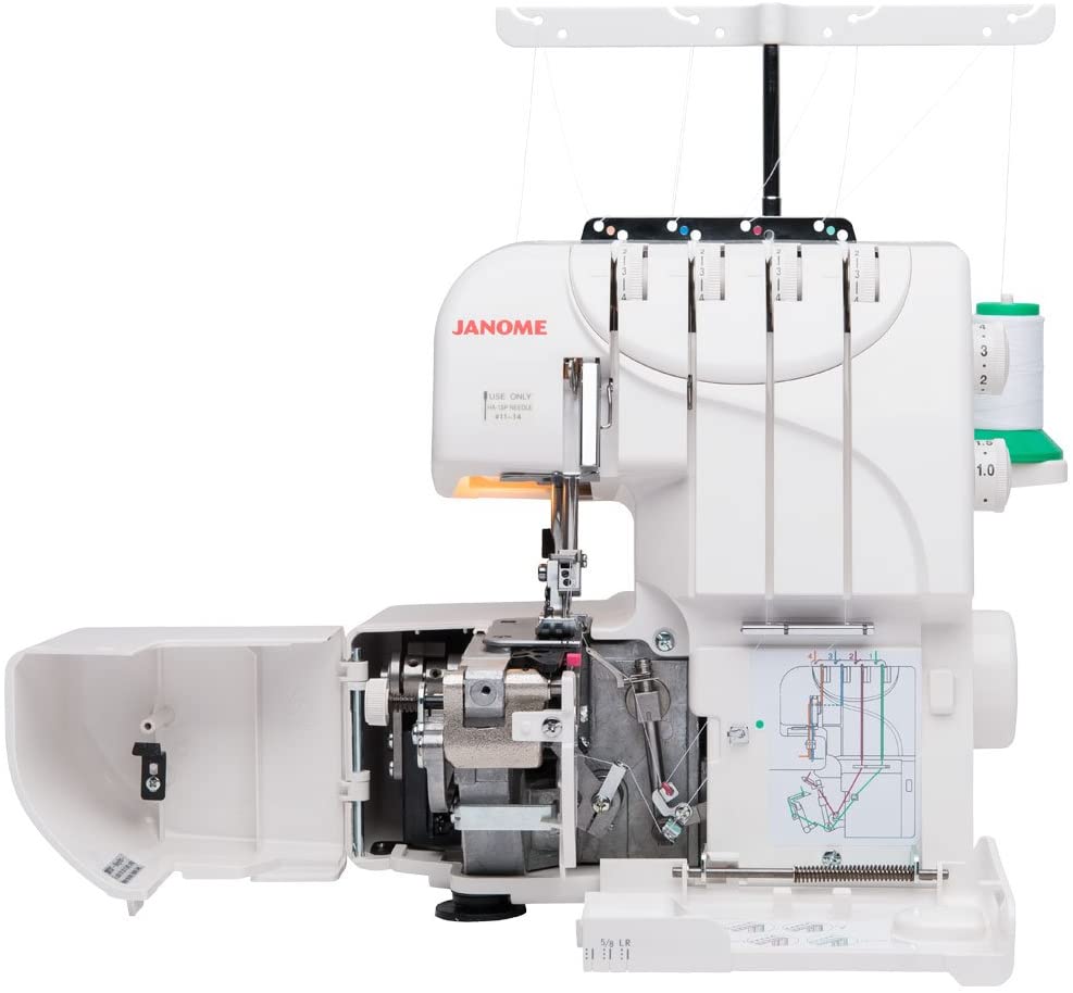 MOD-8933 Serger with Lay-in Threading, 3 and 4 Thread Convertible with Differential Feed