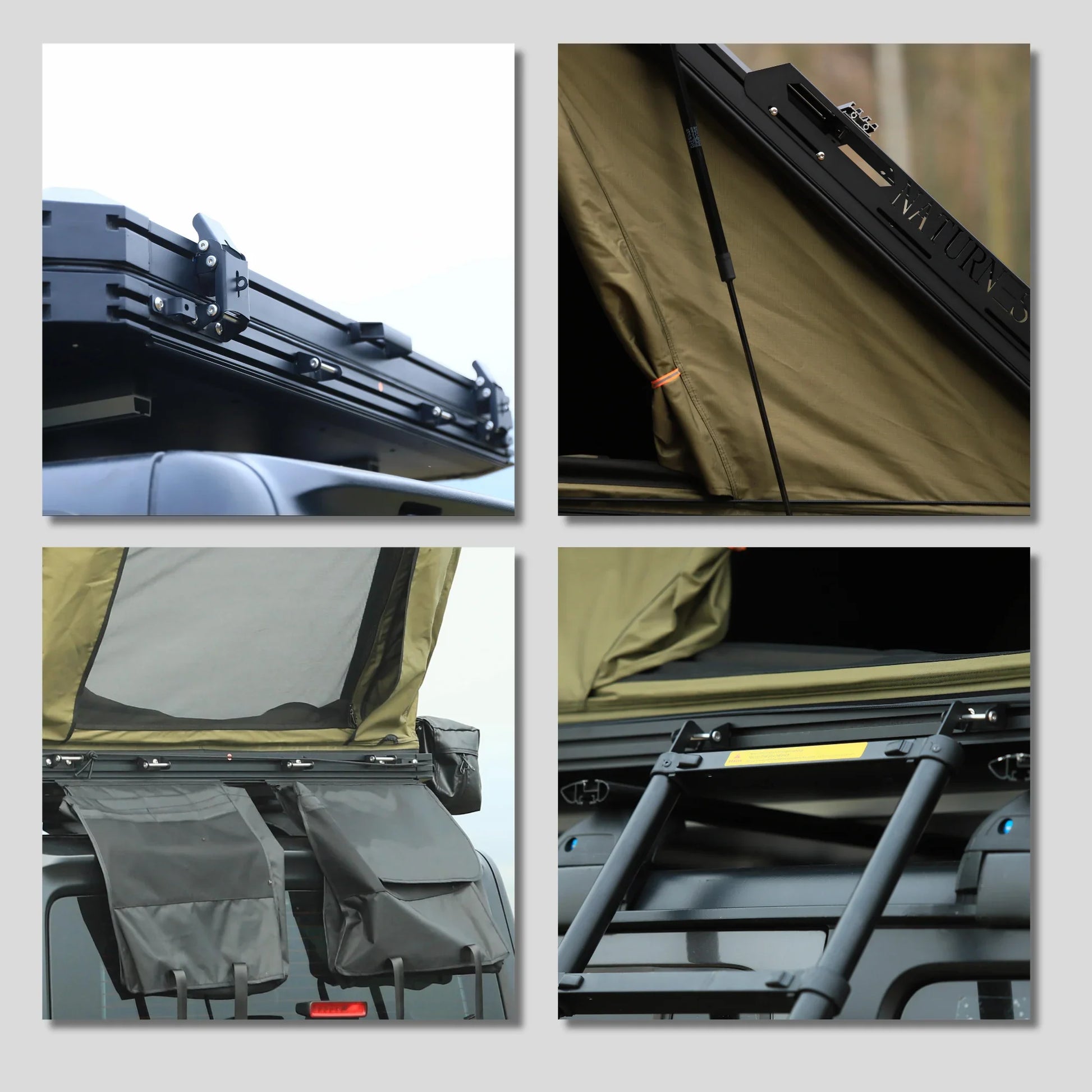 Naturnest Polaris 2 Triangle rooftop tent